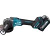 Makita GA005GM201 XGT 40V vinkelsliber 4.0 Ah batteri og lader
