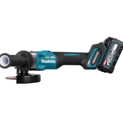 Makita GA005GM201 XGT 40V vinkelsliber 4.0 Ah batteri og lader