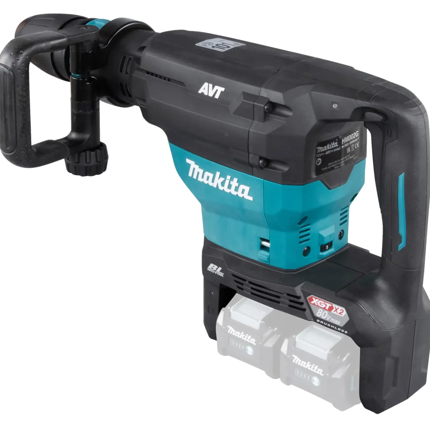 Makita HM002GZ03 2x40V XGT mejselhammer solo