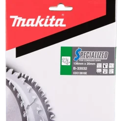 Makita rundsavklinge 16T 136x20 mm