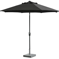 Marienlyst parasol Ø3m m/tilt sort