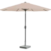 Marienlyst parasol Ø3m m/tilt taupe