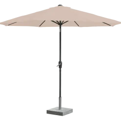 Marienlyst parasol Ø3m m/tilt taupe