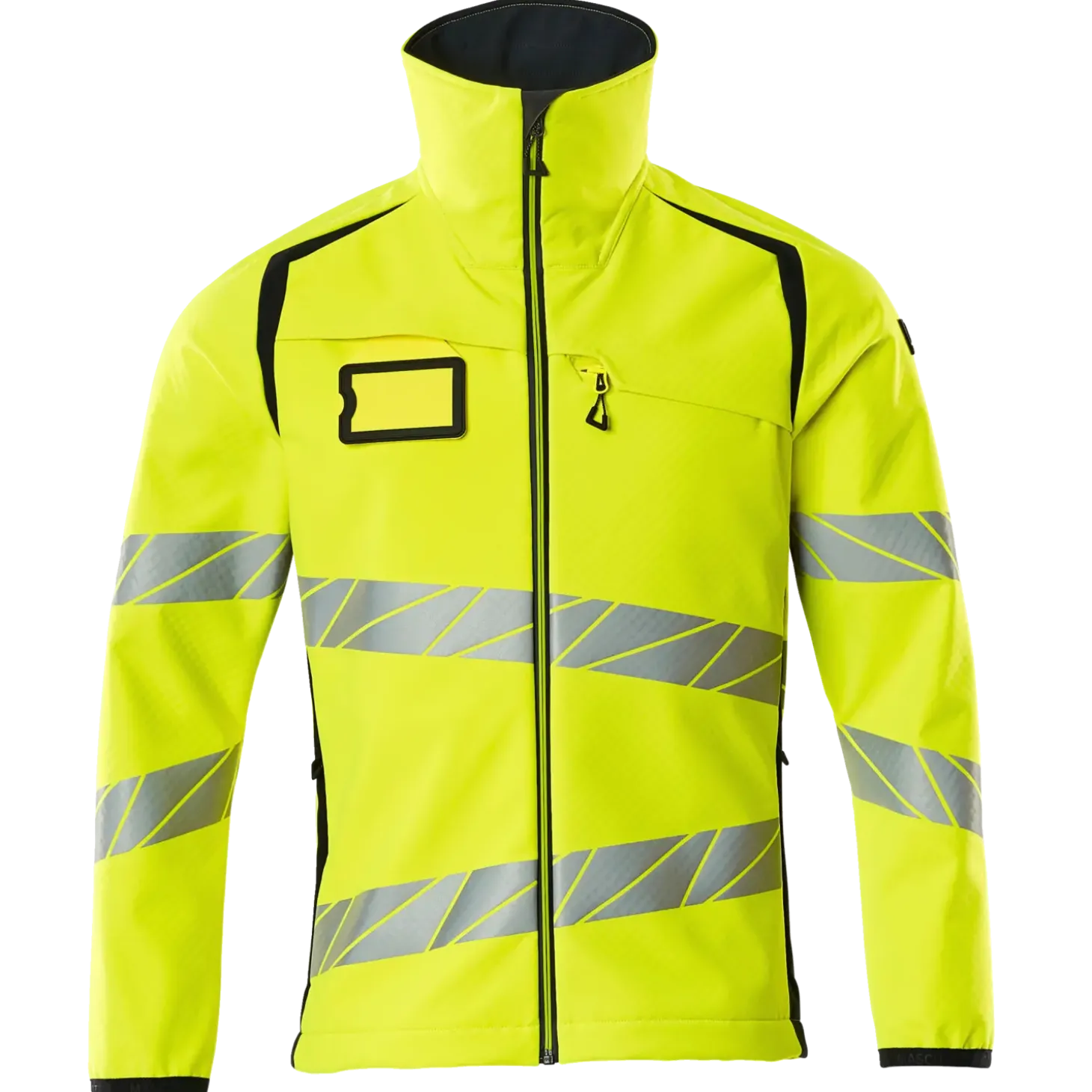 Mascot Accelerate Safe softshell jakke hi-vis gul/mørk marine str. M