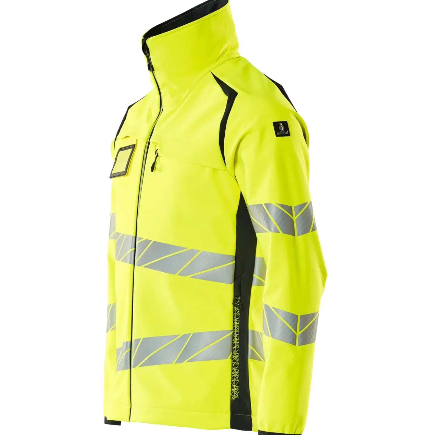 Mascot Accelerate Safe softshell jakke hi-vis gul/mørk marine str. M