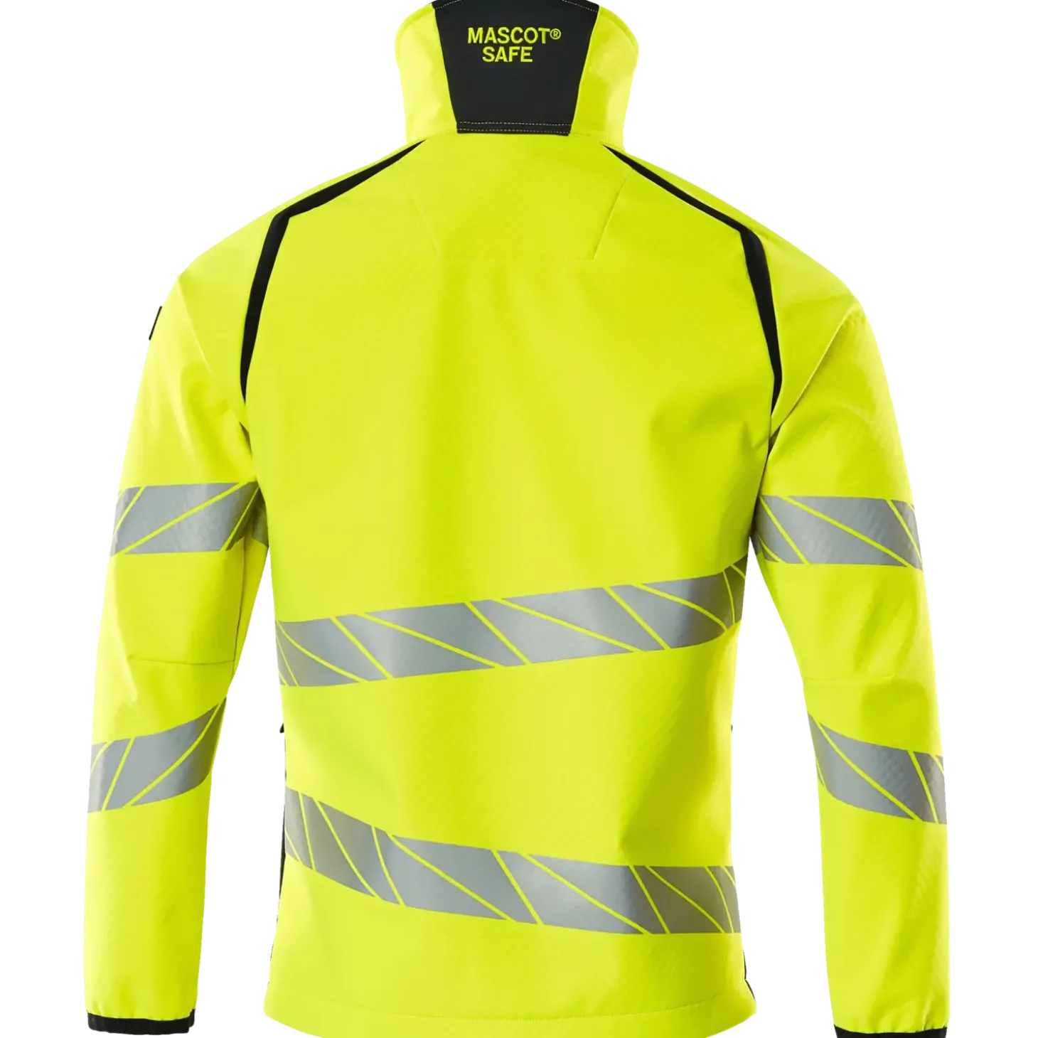 Mascot Accelerate Safe softshell jakke hi-vis gul/mørk marine str. M