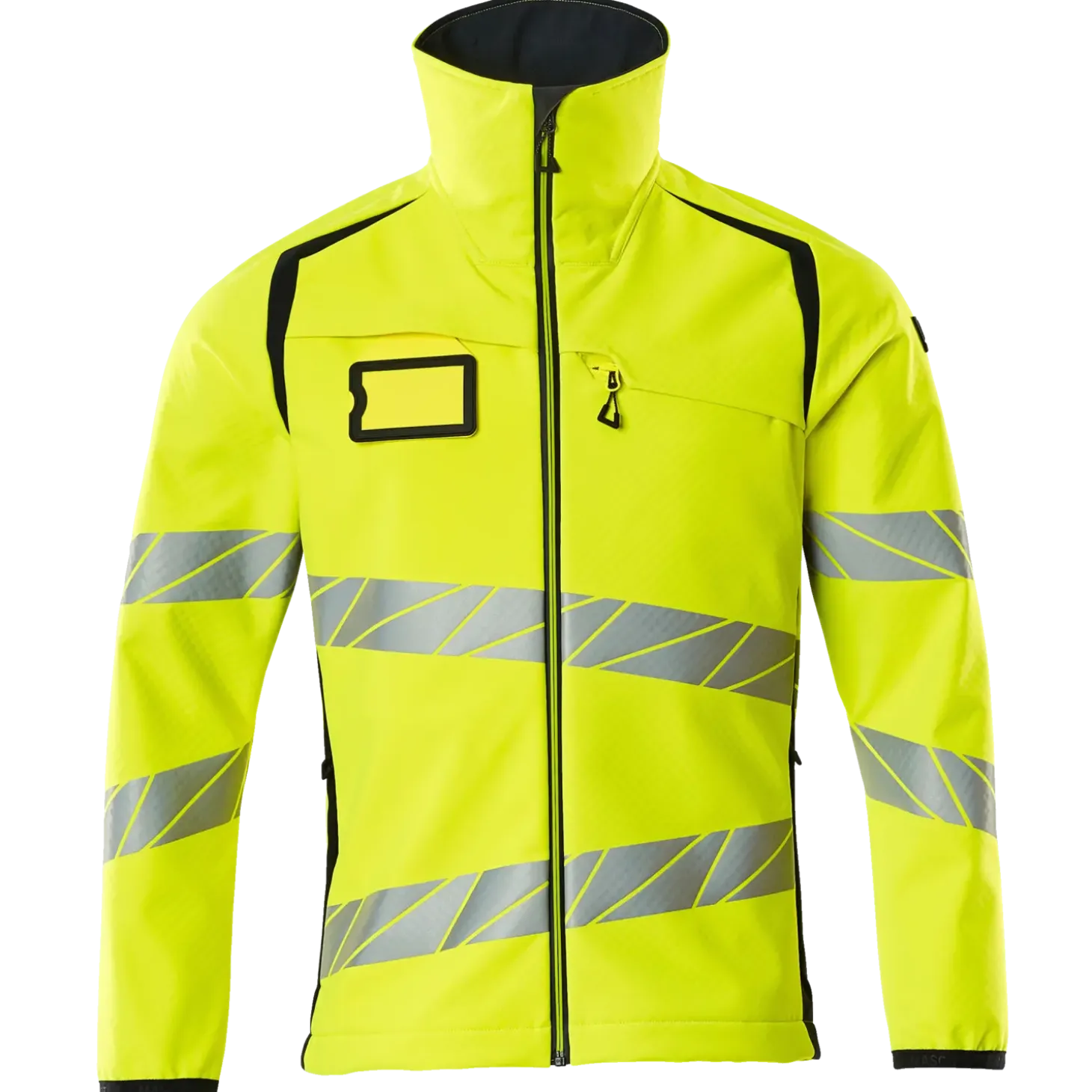 Mascot Accelerate Safe softshell jakke hi-vis gul/mørk marine str. M