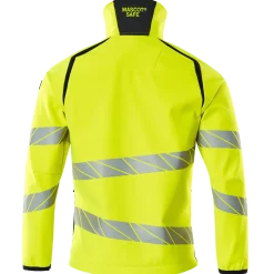 Mascot Accelerate Safe softshell jakke hi-vis gul/mørk marine str. M