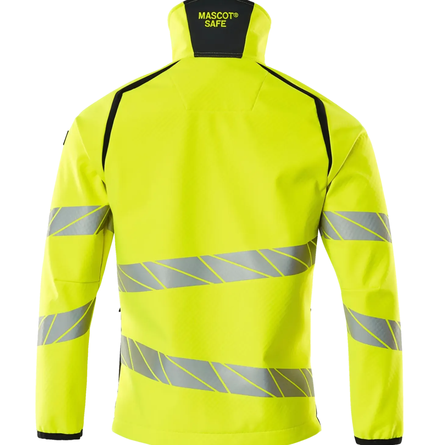 Mascot Accelerate Safe softshell jakke hi-vis gul/mørk marine str. M