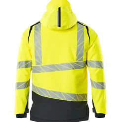 Mascot Accelerate Safe vinterjakke hi-vis gul/mørk marine str. M
