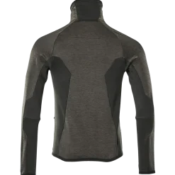Mascot Advanced fleecetrøje med lynlås mørk antracit/sort str. 2XL