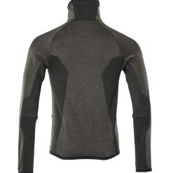 Mascot Advanced fleecetrøje med lynlås mørk antracit/sort str. 2XL