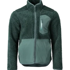 Mascot Customized fiberpelsjakke med lynlås skovgrøn str. 2XL