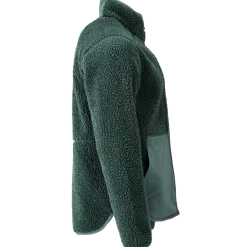 Mascot Customized fiberpelsjakke med lynlås skovgrøn str. 2XL