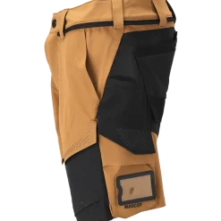 Mascot 22149-605 Customized shorts  nøddebrun/sort str. 24C48