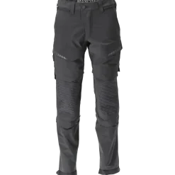 Mascot 22279-605 Customized stretch bukser m/knælommer sort str. 82C50