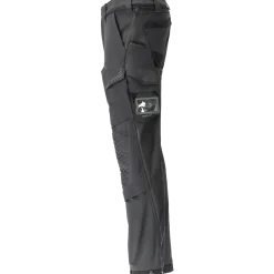 Mascot 22279-605 Customized stretch bukser m/knælommer sort str. 82C50