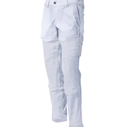 Mascot 22279-605 Customized stretch bukser m/knælommer hvid str. 82C52
