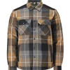 Mascot 23104 flannel skjorte m/fiberpelsfór nøddebrun ternet str. 2XL