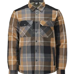 Mascot 23104 flannel skjorte m/fiberpelsfór nøddebrun ternet str. 2XL