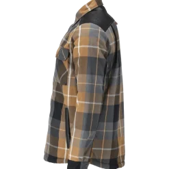 Mascot 23104 flannel skjorte m/fiberpelsfór nøddebrun ternet str. 2XL