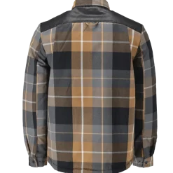 Mascot 23104 flannel skjorte m/fiberpelsfór nøddebrun ternet str. 2XL