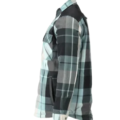 Mascot 23104 flannel skjorte m/fiberpelsfór skovgrøn ternet str. XL