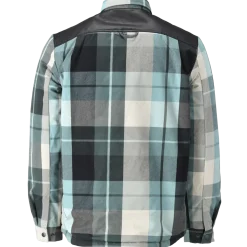 Mascot 23104 flannel skjorte m/fiberpelsfór skovgrøn ternet str. XL