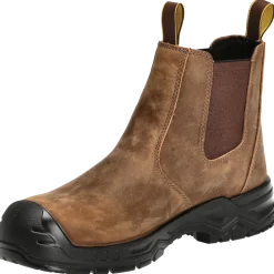 Mascot F1000-715 sikkerhedsstøvlet nøddebrun/sort str. 1047