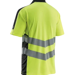 Mascot Safe Supreme Murton poloshirt hi-vis gul/sort str. XL