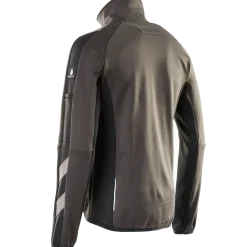 Mascot Unique fleecetrøje med lynlås mørk antracit/sort str. 2XL