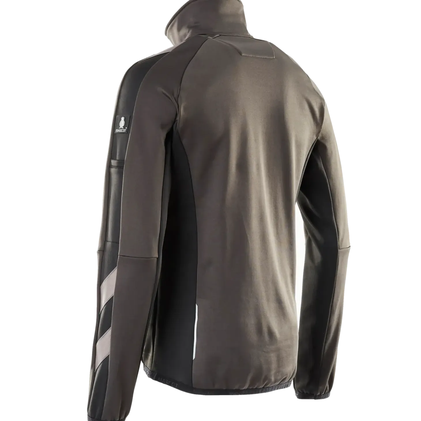 Mascot Unique fleecetrøje med lynlås mørk antracit/sort str. 2XL