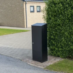 ME|FA pakkepostkasse Bosca med Ruko lås (408) sort
