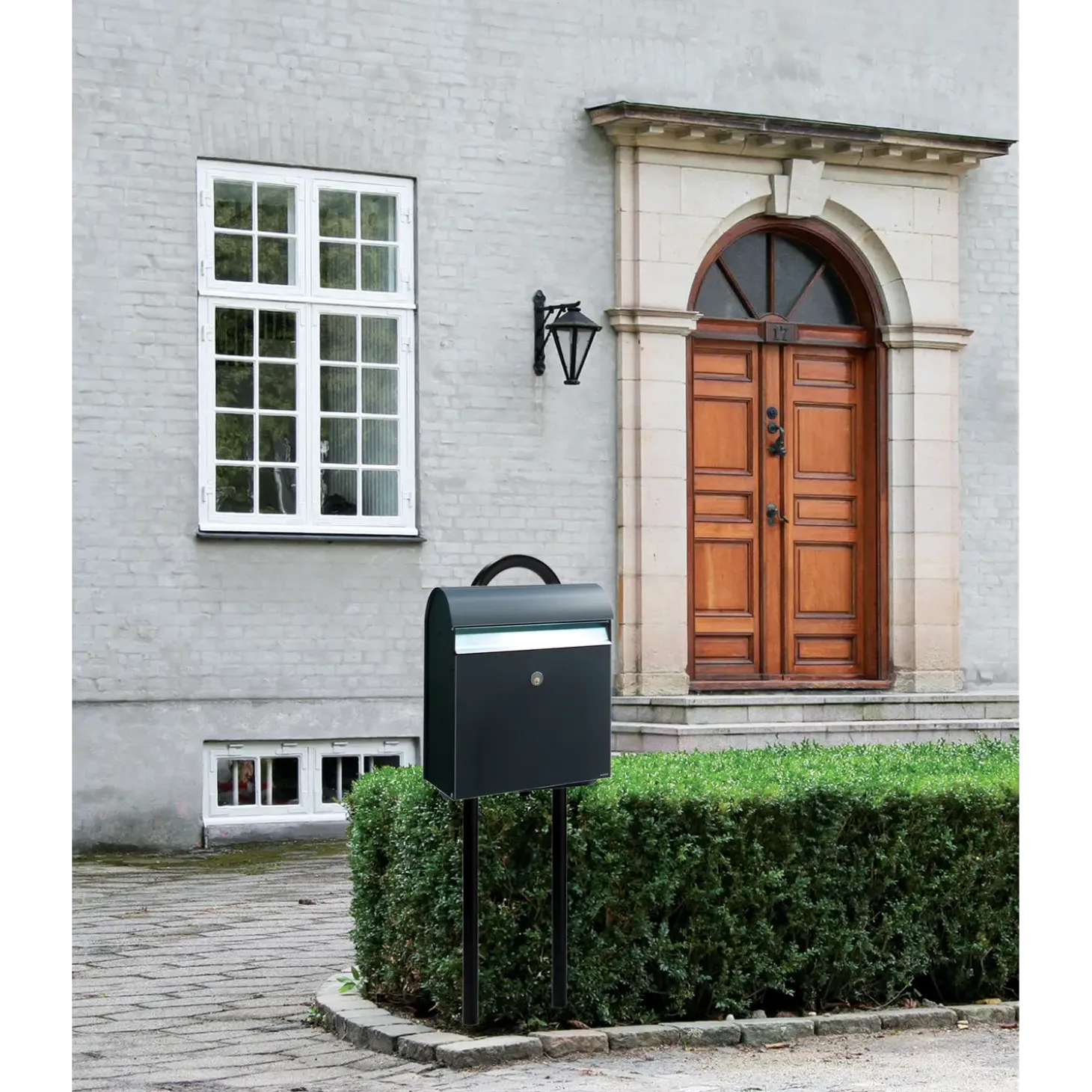 ME|FA postkasse Jade (870) sort struktur