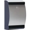 ME|FA  postkasse Penguin (303) sort/galvaniseret