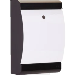 ME|FA postkasse Penguin (303) sort/hvid
