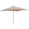 Miami parasol 3x3m taupe