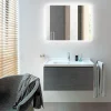 Mikelo CL34 LED spejl m/lys bag 70X90CM