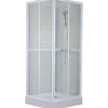 Mikelo venedig brusekabine 80x200x80 cm hvid