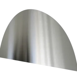 Millarco stænkplade 300x600 mm buet rustfrit stål
