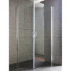 Milobad brusehjørne lige 90x195x90 cm x 5 mm