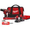 Milwaukee M12 BPP2D-402B skruemaskine og multicutter incl. bitssæt