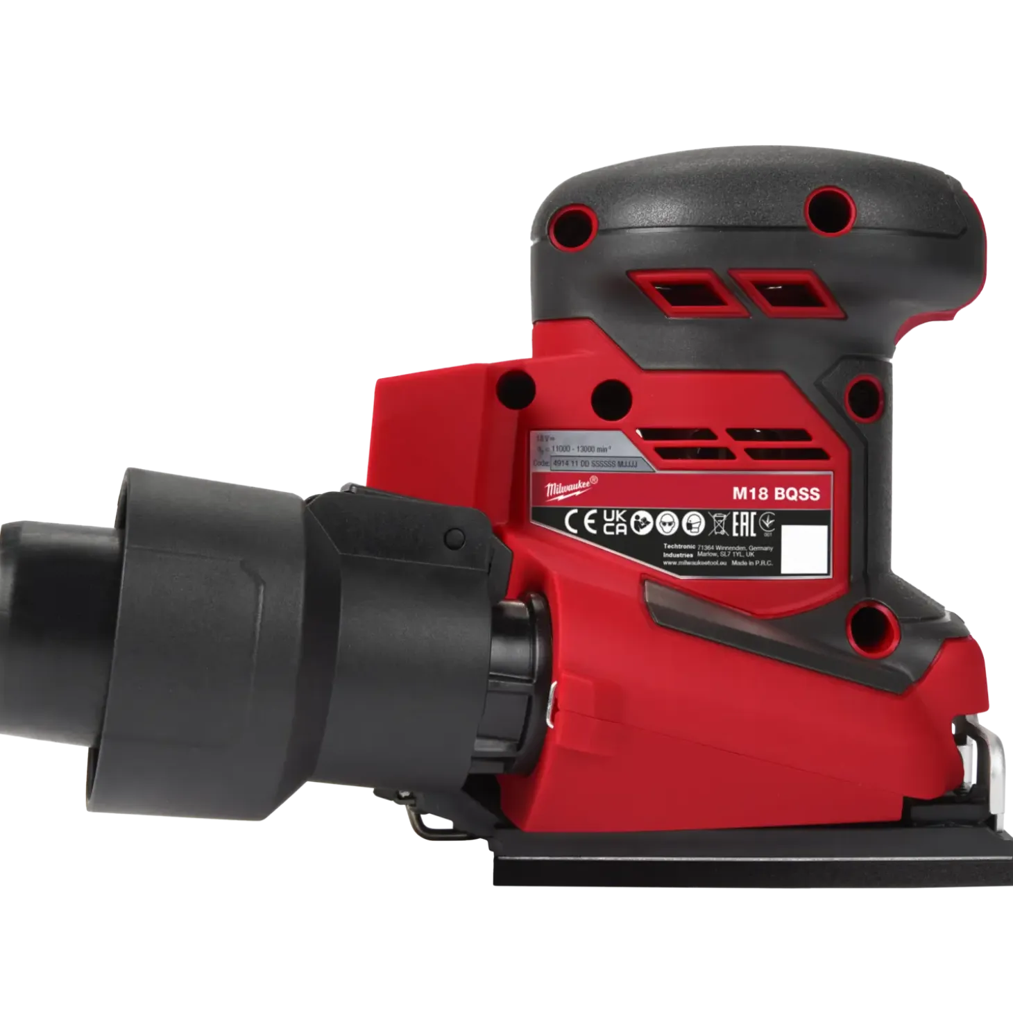Milwaukee M18 BQSS-Q rystepudser