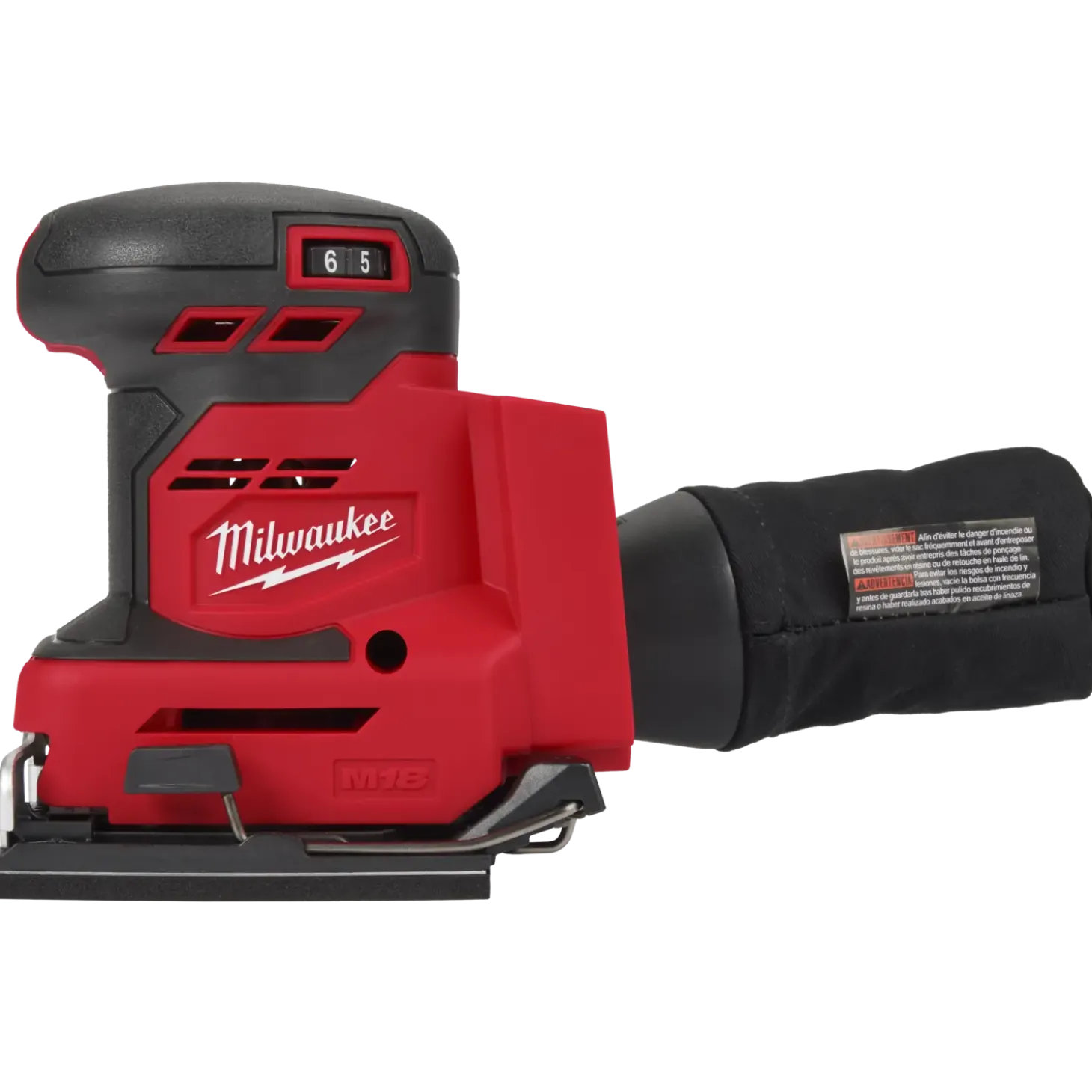 Milwaukee M18 BQSS-Q rystepudser