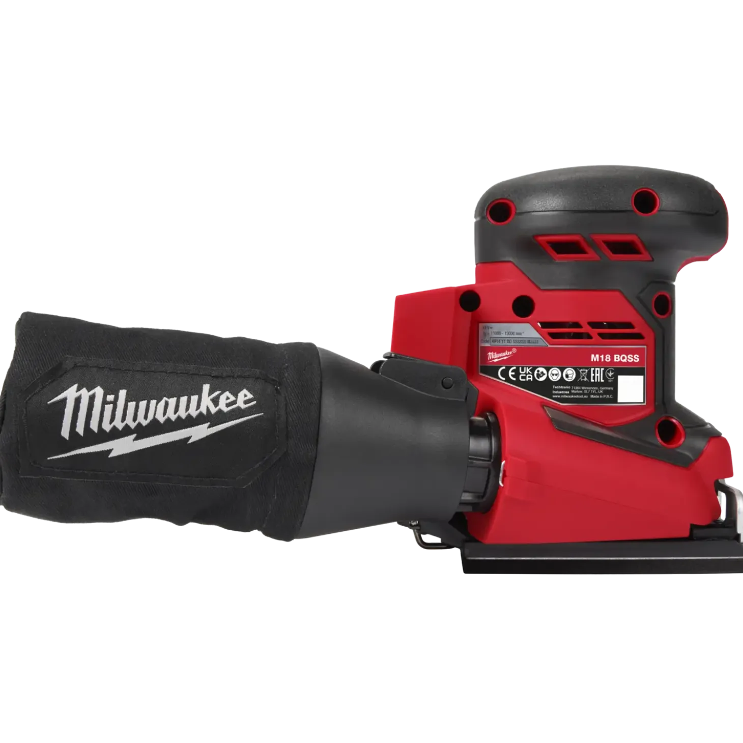 Milwaukee M18 BQSS-Q rystepudser