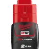Milwaukee M12 B2 12V 2.0 Ah batteri