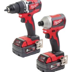 Milwaukee M18CBLDD og M18CLID bore/skruemaskine og slagboremaskine