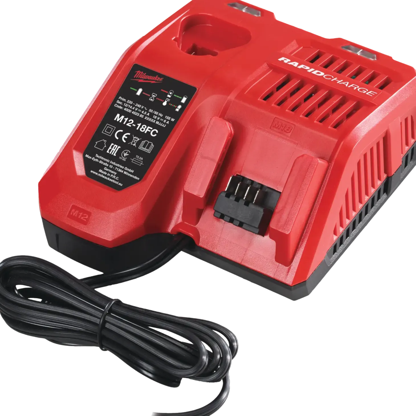 Milwaukee M12-18 FC hurtigoplader