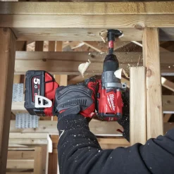 Milwaukee M18 FDP2-502X 18V Fuel slagboremaskine 2x5.0 Ah batterier og lader