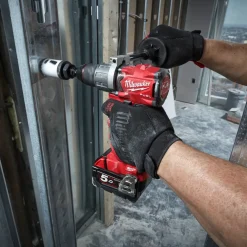 Milwaukee M18 FDP2-502X 18V Fuel slagboremaskine 2x5.0 Ah batterier og lader